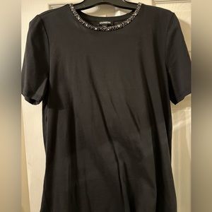 Women’s tee from express with dollar detail size medium